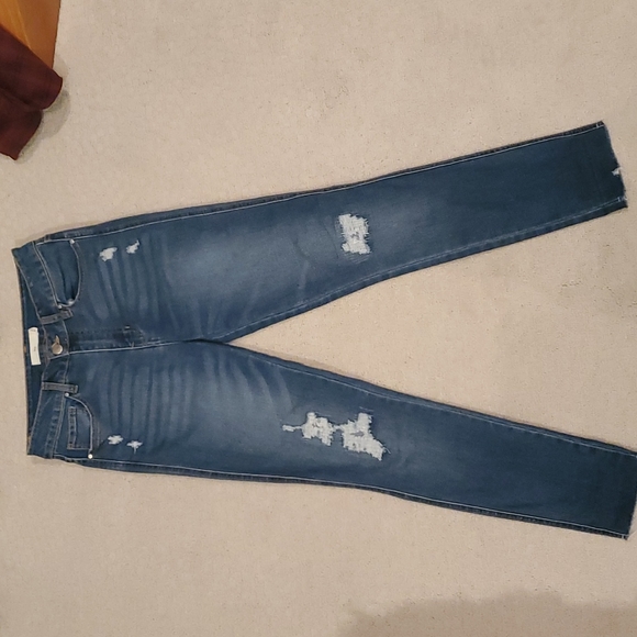 TGLA Joy Distressed Skinny Jeans Size 27 - Picture 2 of 6